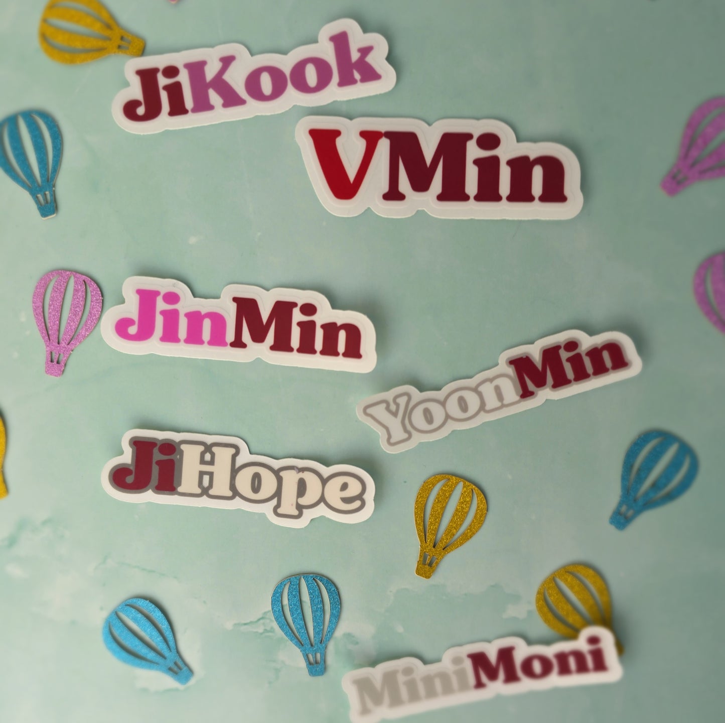 Member Duo Stickers
