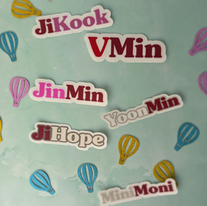 Member Duo Stickers