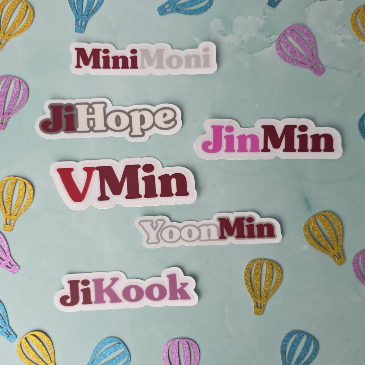 Member Duo Stickers