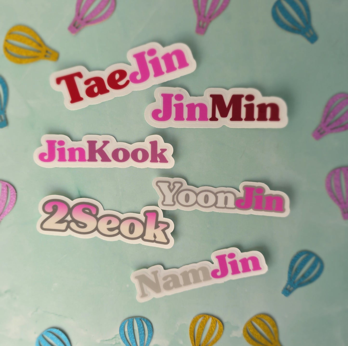 Member Duo Stickers