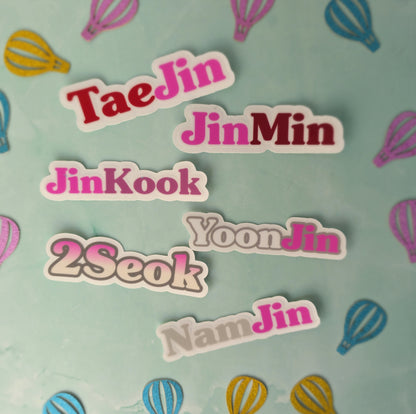 Member Duo Stickers
