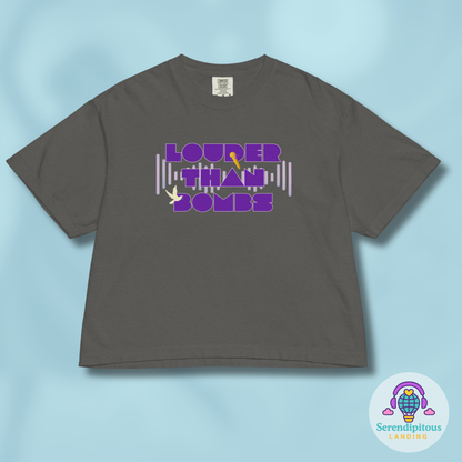 Louder & Brighter Women’s Boxy Tee