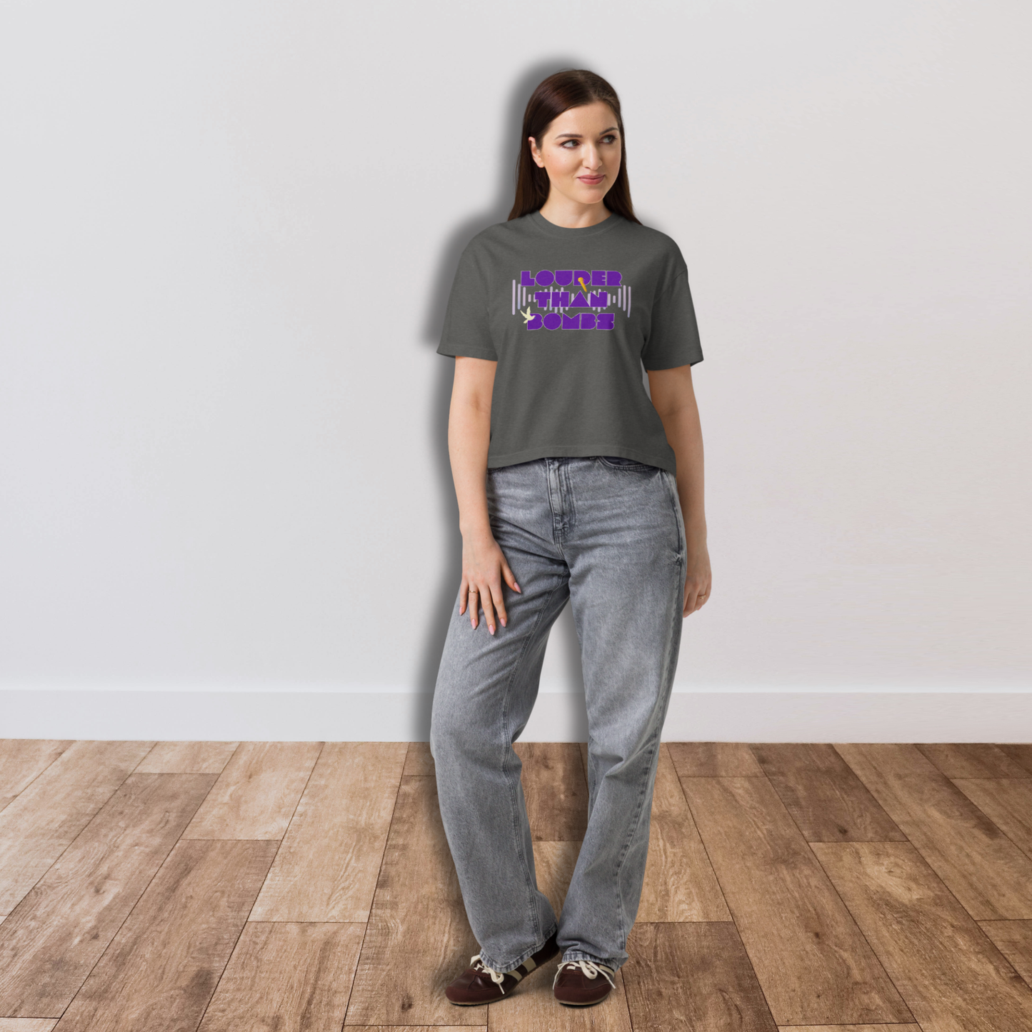 Louder & Brighter Women’s Boxy Tee