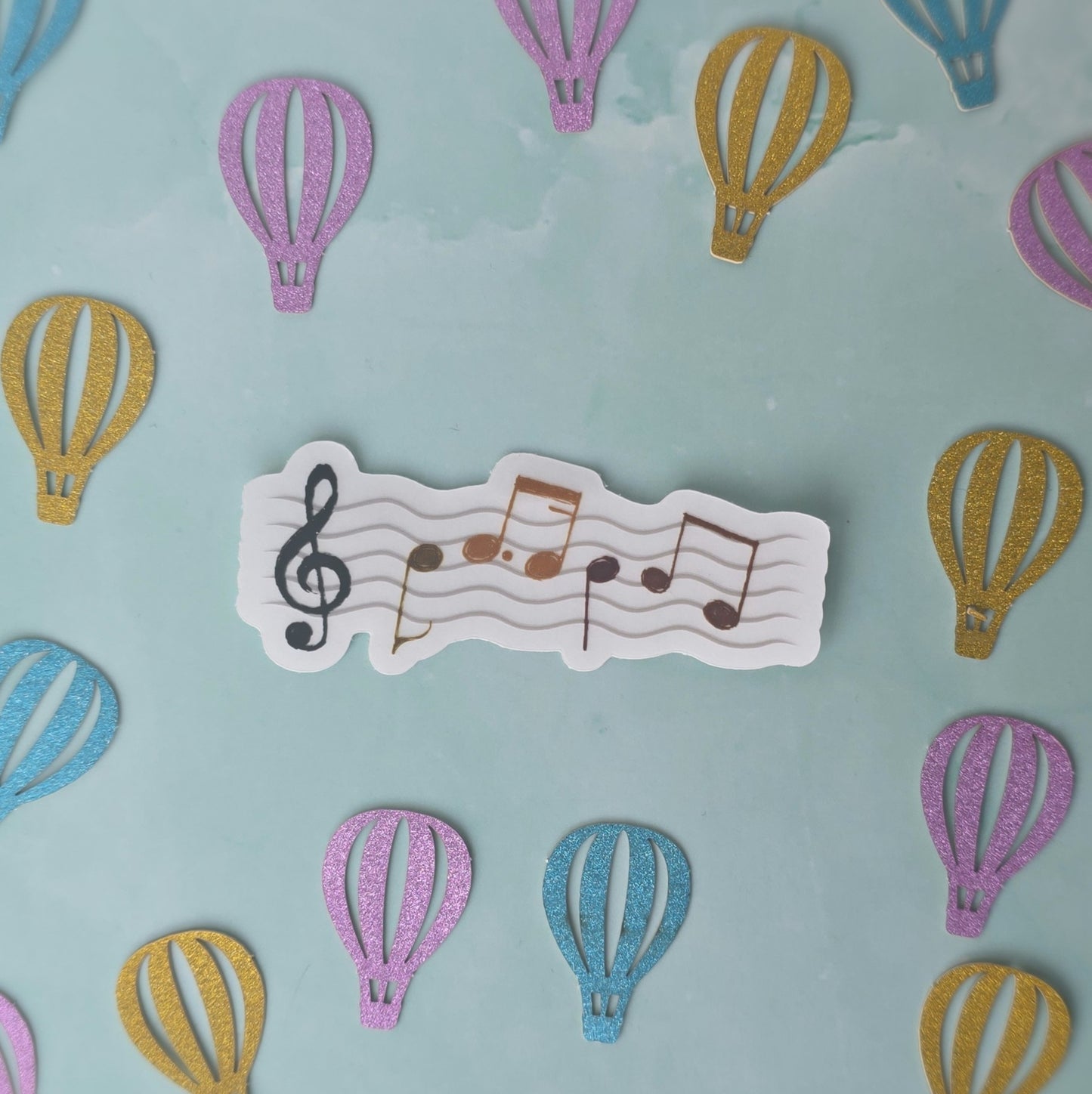 Musical Hues Sticker