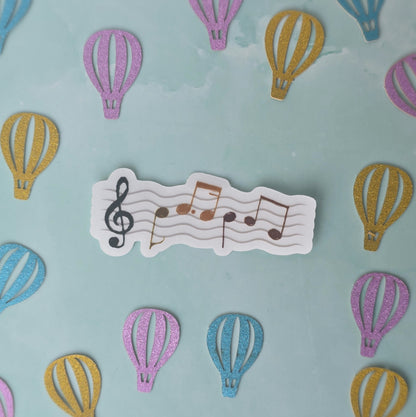 Musical Hues Sticker