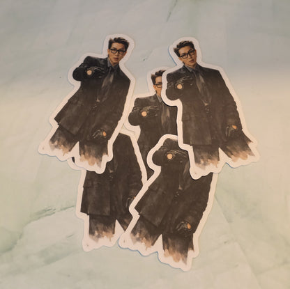 RM Glasses 2.0 Sticker