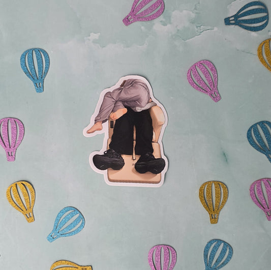 Off to Brussels Sticker