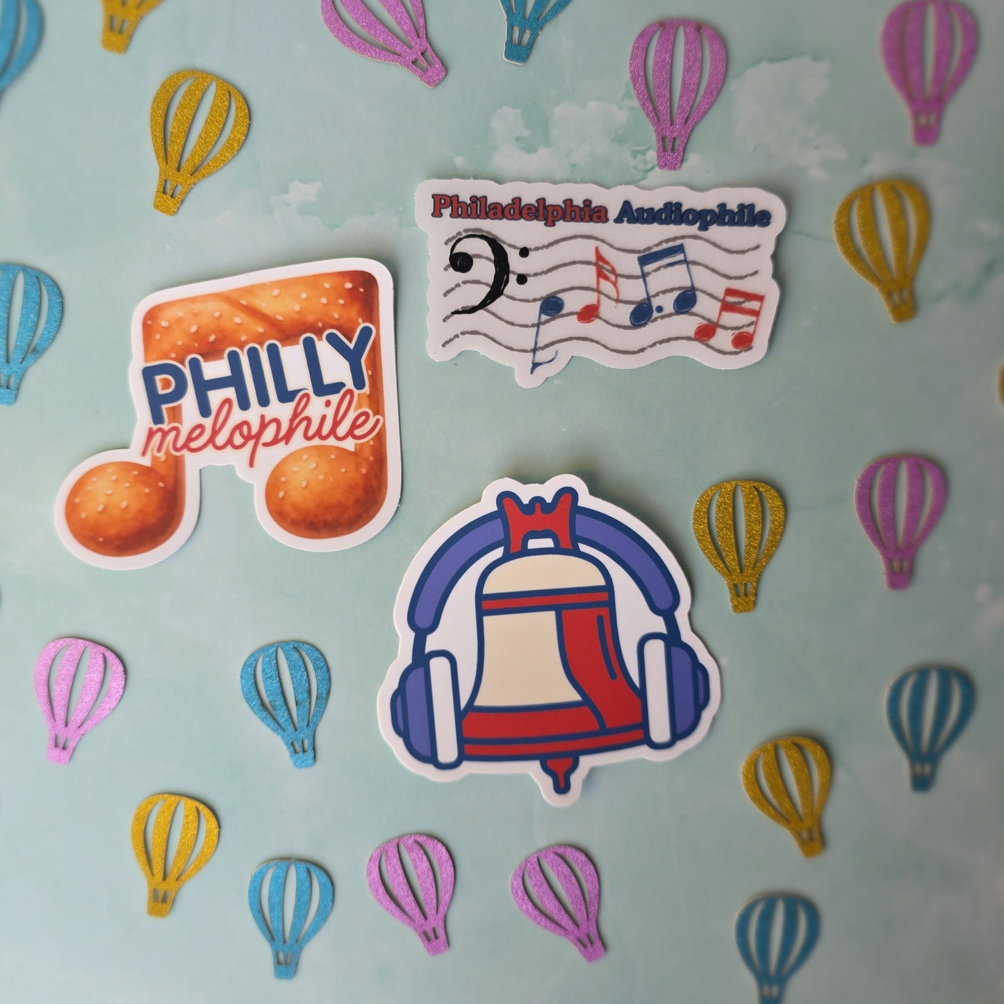 Philly Music Lovers Sticker Pack