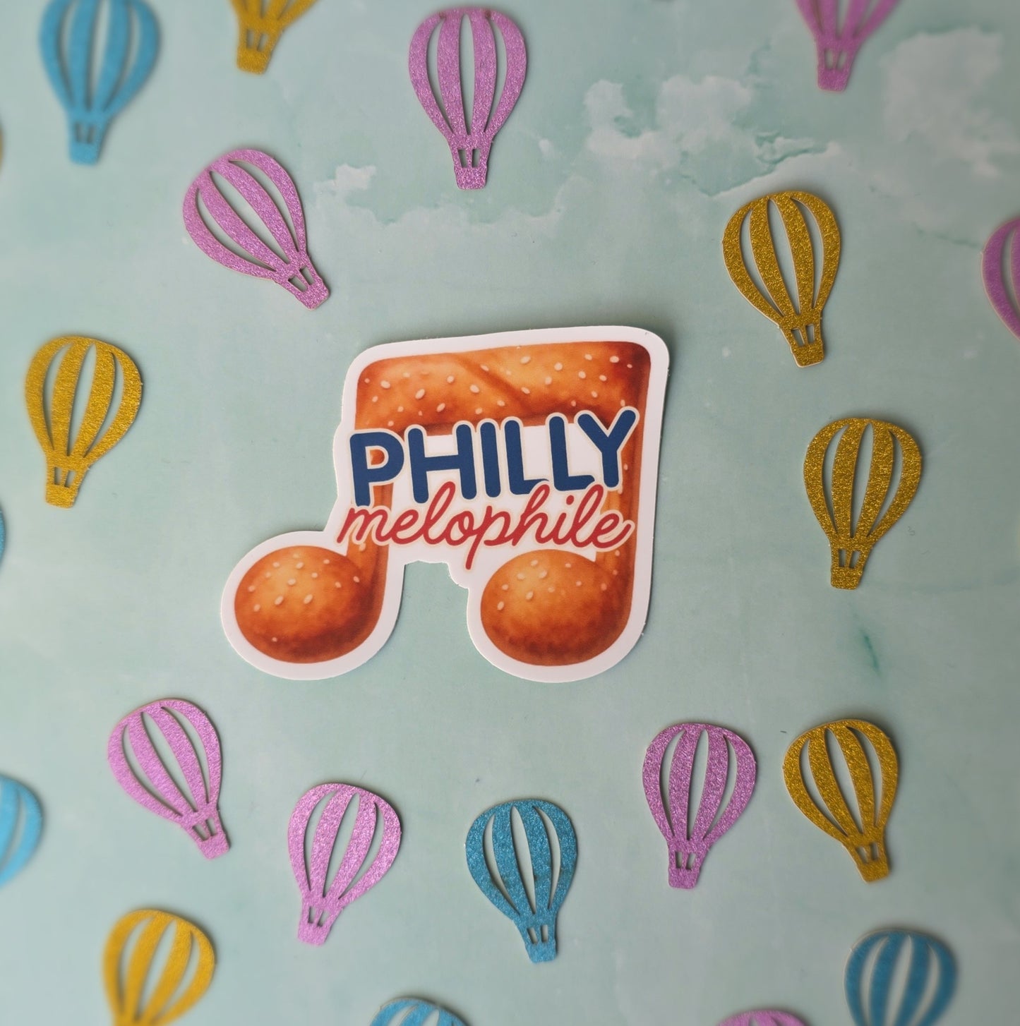 Melophile Pretzel Sticker