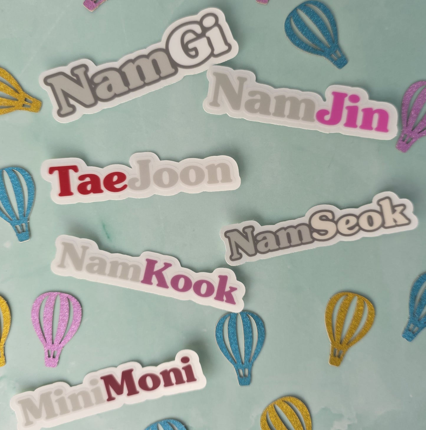 Member Duo Stickers