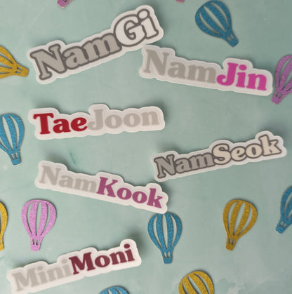 Member Duo Stickers