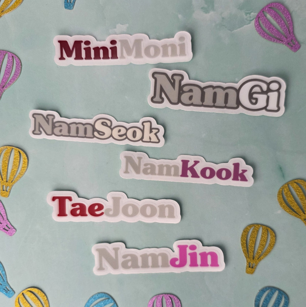 Member Duo Stickers