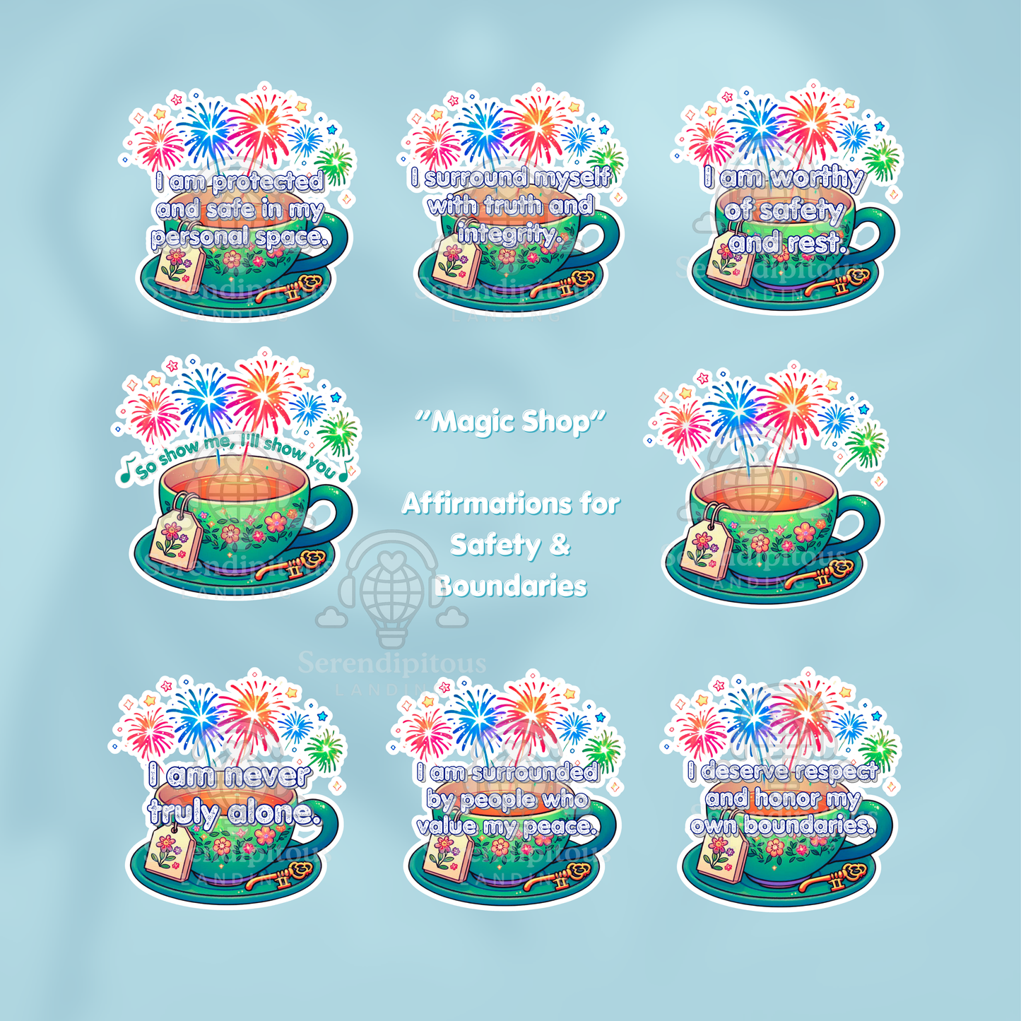 2026 Affirmation Sticker Sets [Pre-Order]