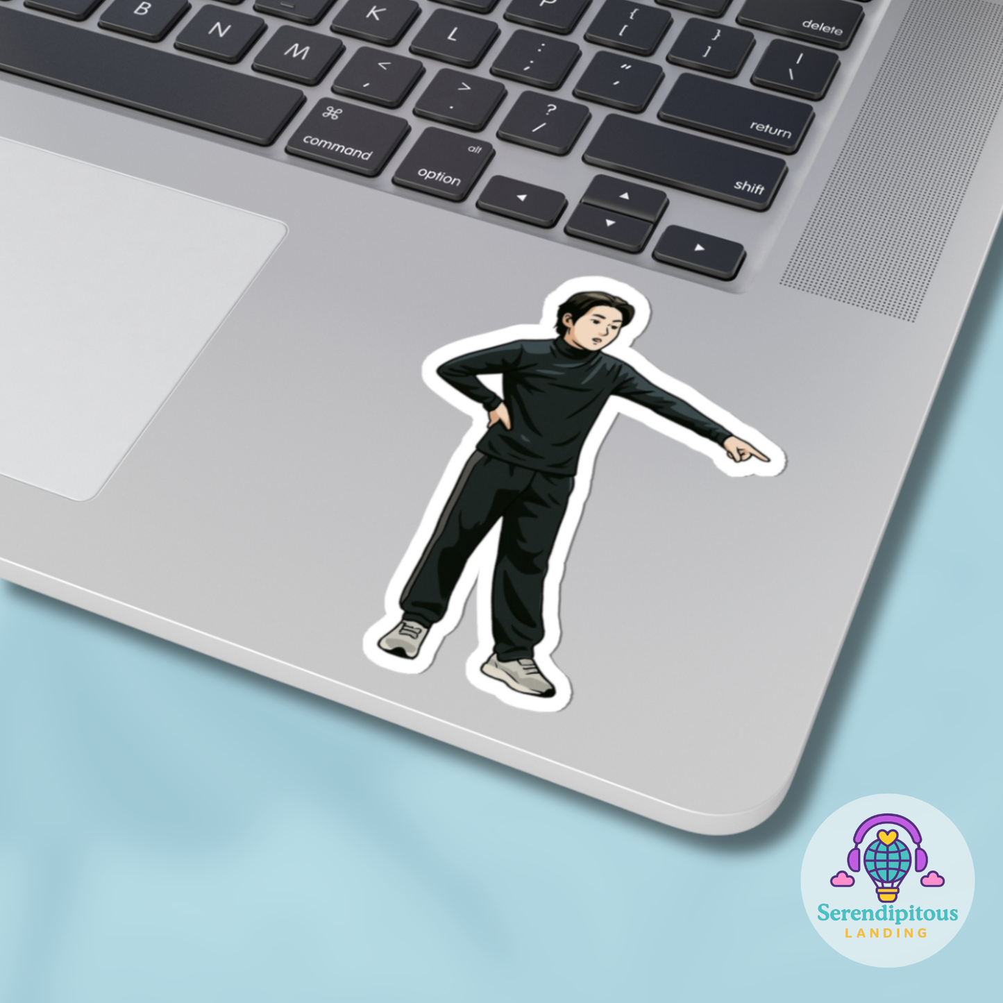 Suga Practice Room Sticker | Fan-Made Yoongi Vinyl Decal | 2" & 4"