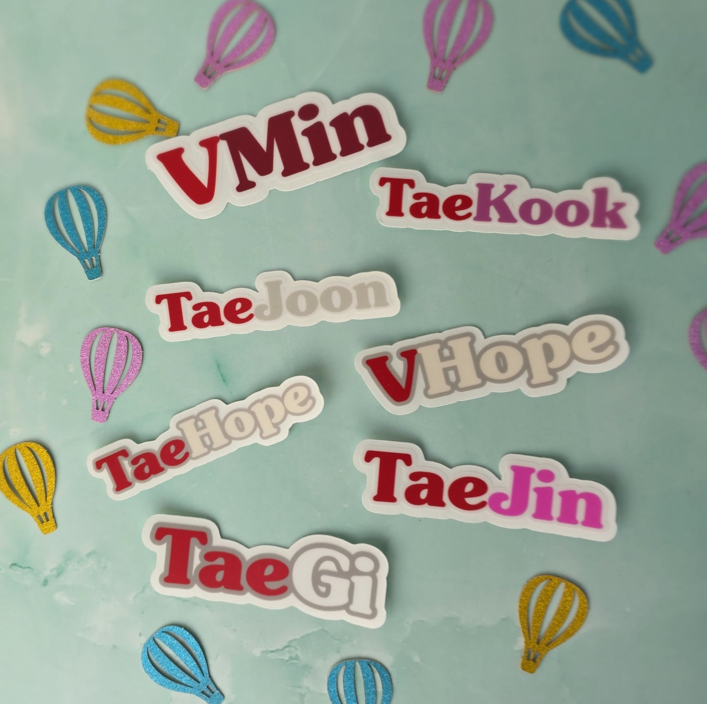 Member Duo Stickers