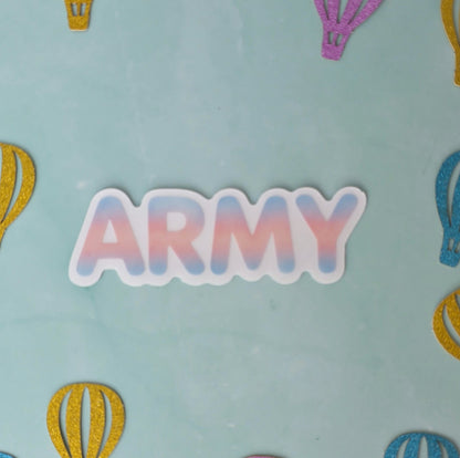 Army Pride Sticker