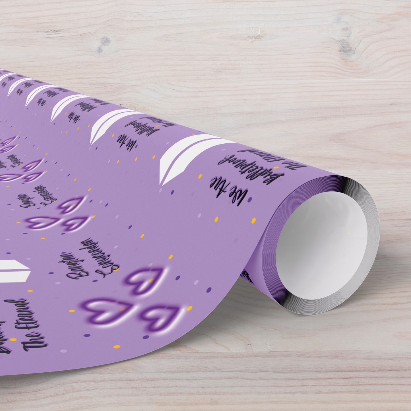 Borahae - Army Tribute Wrapping Paper (all-occasion)