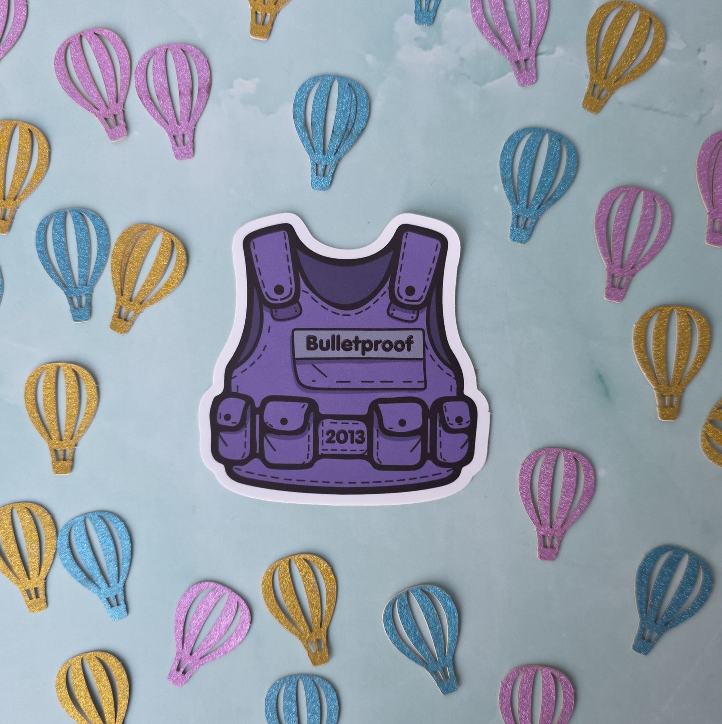 Bulletproof Stickers