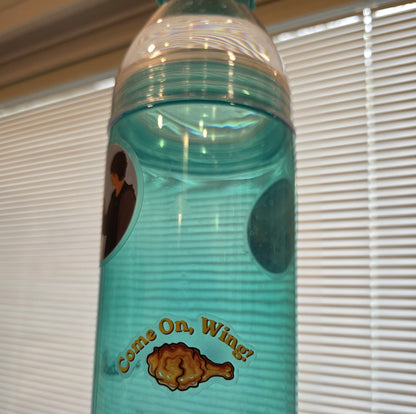Come On Wing Clear Sticker (2")