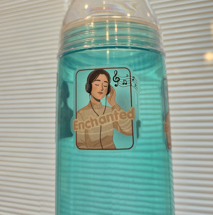 Enchanted Listener Clear Sticker