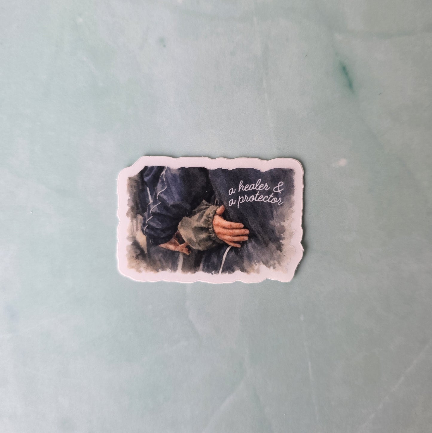 Heal/Protect Clear Sticker