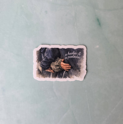 Heal/Protect Clear Sticker