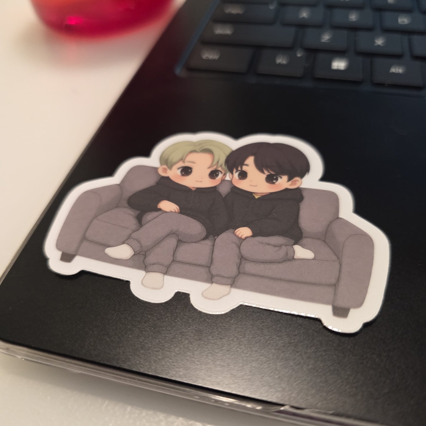 Busan Duo Sofa Chat Sticker