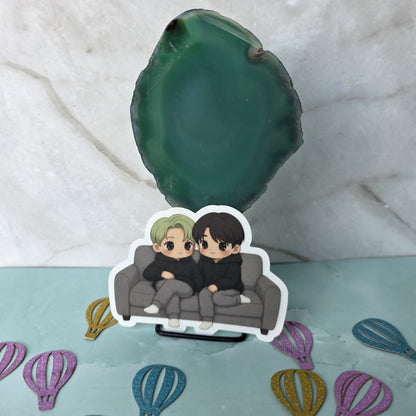 Busan Duo Sofa Chat Sticker