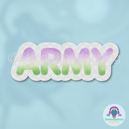 Army Pride Sticker