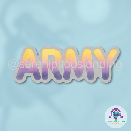 Army Pride Sticker