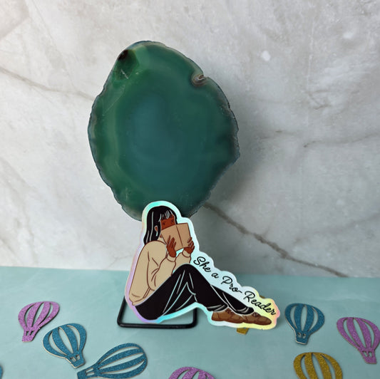 Pro-Reader Holographic Sticker
