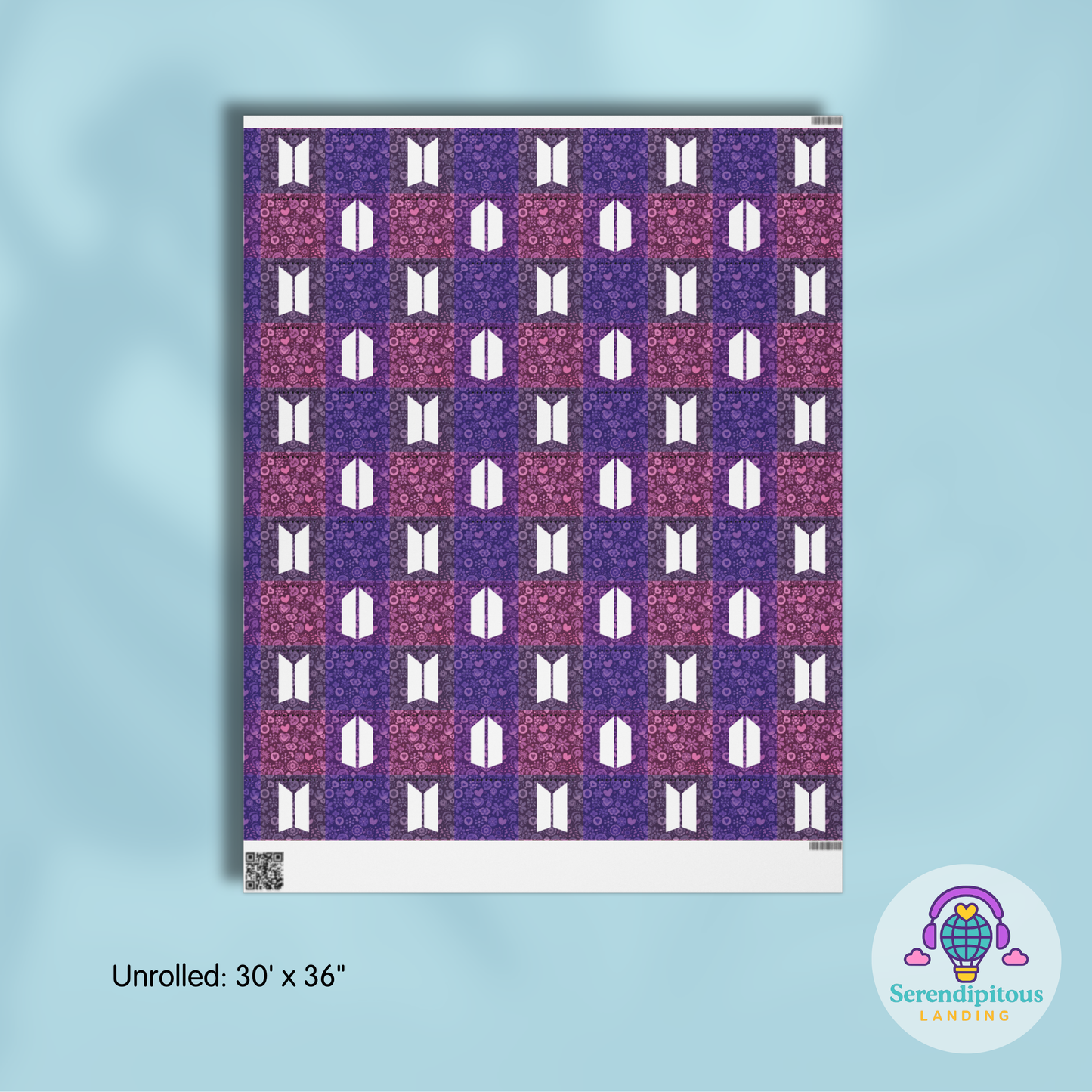 Army Quilt Wrapping Paper (all-occasion, unofficial)
