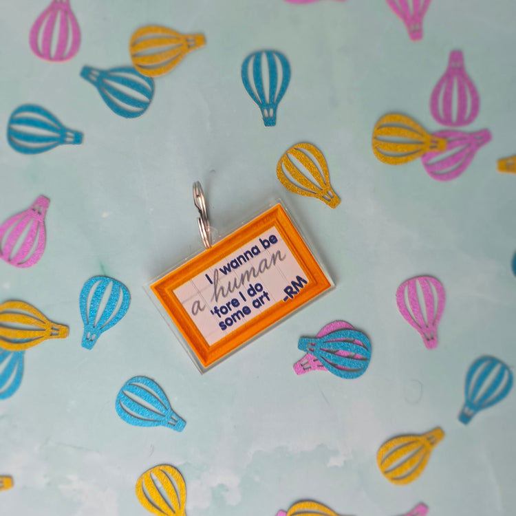 Human Art Acrylic Keychain
