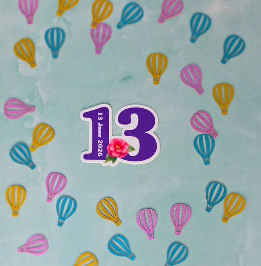 Festa 2026 13th Anniversary Fan-made Sticker