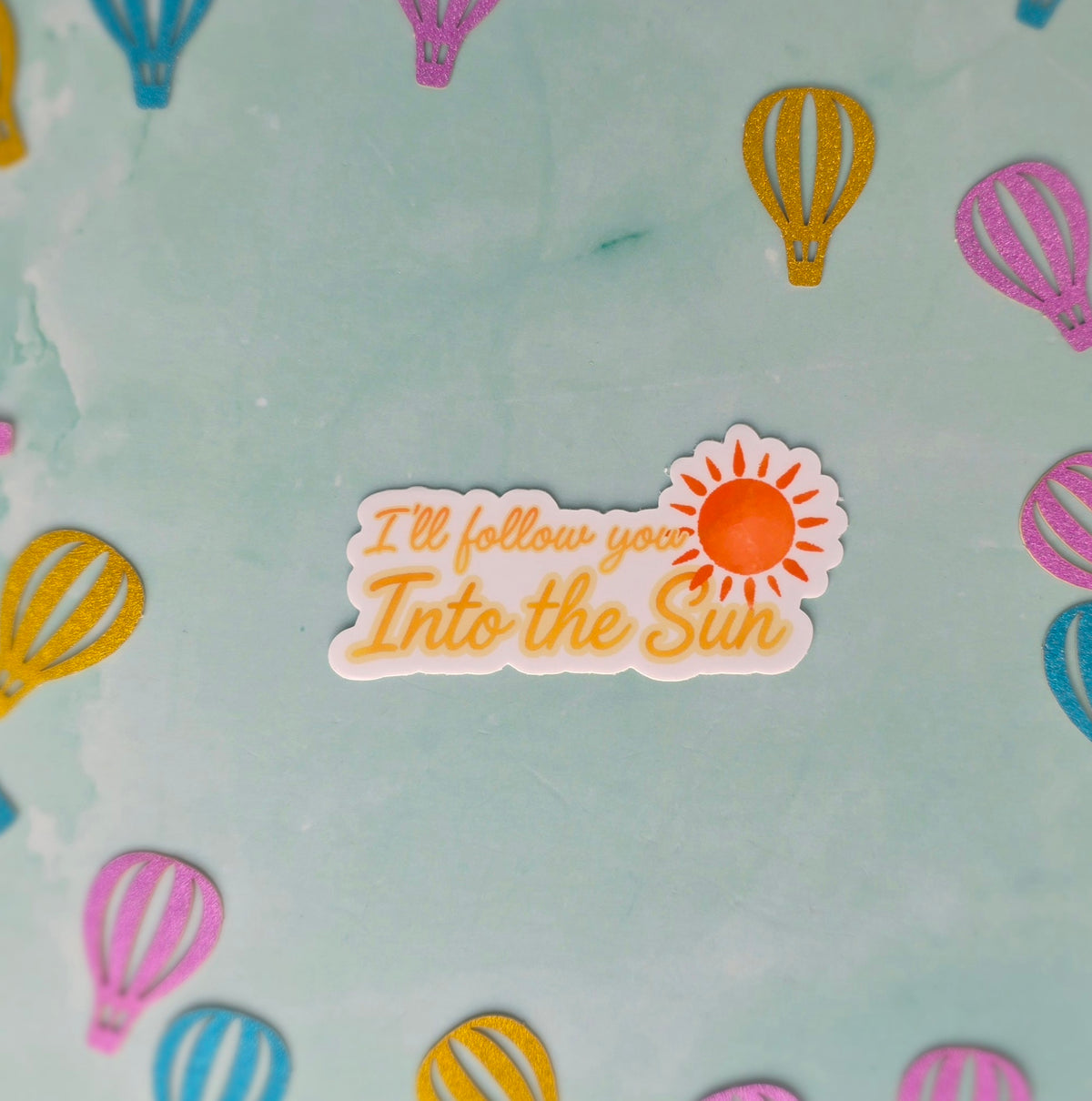 Into the Sun Sticker