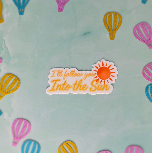 Into the Sun Sticker