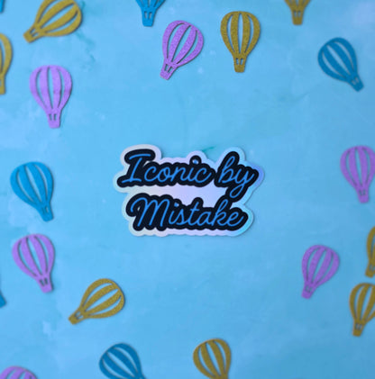 Iconic MisTake Sticker